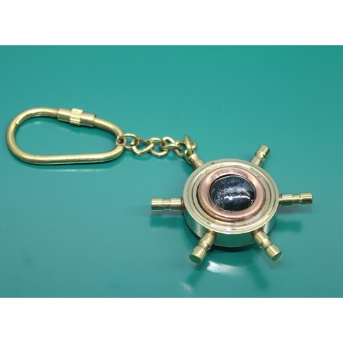 Pirinç Dümen Anahtarlık