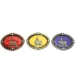 İstanbul Temalı Metal Magnet Galata Kulesi Kabartmalı