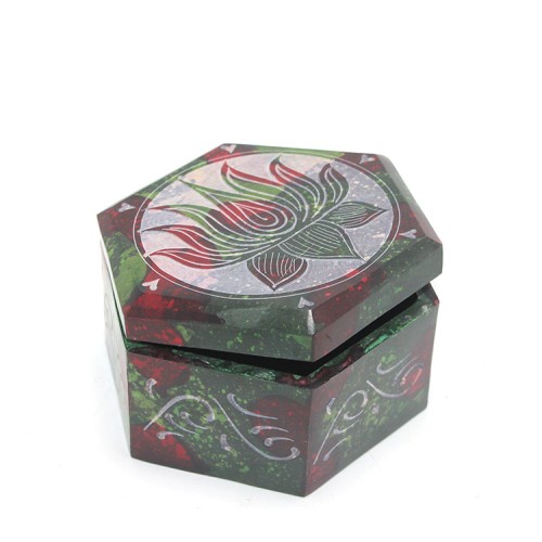 Obsidian Taşı Kutu Model 4