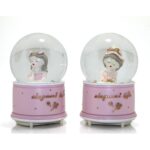 Kar Küresi Püskürtmeli Işıklı Müzikli Küre 16 Cm