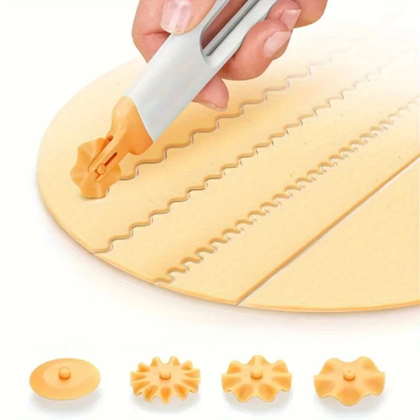 4 Başlıklı Hamur Kesici