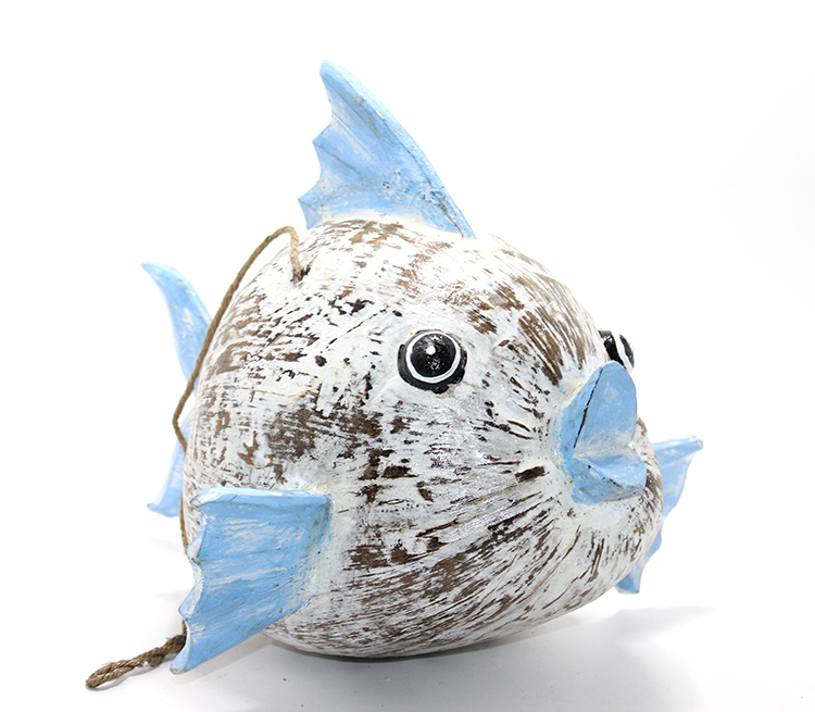 Ahşap Balık Figürü