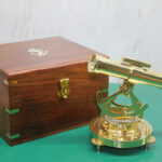 Ahşap Kutulu Pusulalı Dürbün Büyük Boy