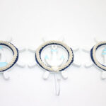 Ahşap Marin Dümenli Askılık