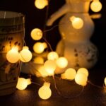 Beyaz Top Led Gün ışığı Pilli 2 Kademeli