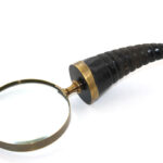 Boynuz Pirinç Büyüteç Model 2