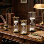 Dekoratif Cam Kum Saati 7x16 cm