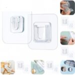 Geçmeli Klips Eşya Sabitleme Askısı 6lı Set