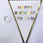 Happy Birthday To You Flama Bayrak Süsü