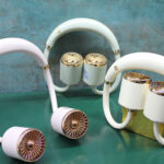 Kuromi Şarjlı Boyun Fanı Vantilatör 3 Kademeli