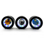 Manyetik Siyah Model Yuvarlak Ledli Dünya Küre