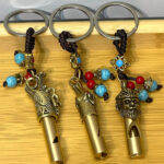 Metal Figürlü Düdük Anahtarlık