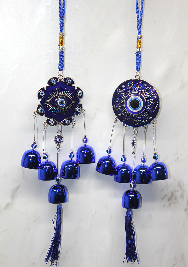 Metal Nazar Boncuğu Çan Model 10