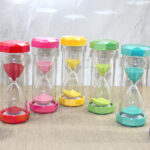 Plastik Çerçeveli Renkli 10 Dk Kum Saati