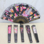 Plastik Renkli Yelpaze