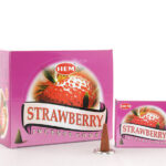 Strawberry Aromalı Konik Tütsü