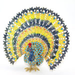 Swarovski Taşlı Tavuskuşu Model 7