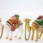 Swarovski Taşlı Tekli Deve Figürü Model 5
