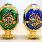 Swarovski Tavuskuşu Kürdanlık