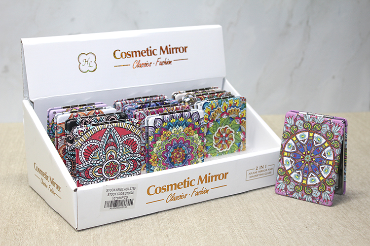 Taşlı El Aynası Dikdörtgen İnce Model 1