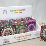 Taşlı El Aynası Dikdörtgen Kalın Model 4