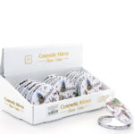 Taşlı İstanbul Tasarımı El Aynası İnce Model 20