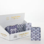 Taşlı Nazar Boncuklu Dikdörtgen El Aynası İnce