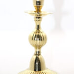 Tekli Pirinç Şamdan Model 3