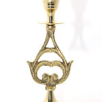 Tekli Pirinç Şamdan Model 6