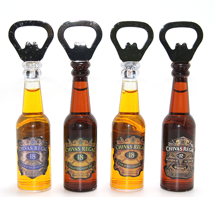 İkonik İçecek Şişesi Tasarımlı Magnetli Şişe Açacağı - Model 4