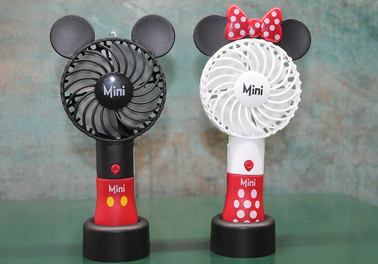 Şarjlı Masa Ve El Fanı Vantilatör 2 Kademeli Model 1