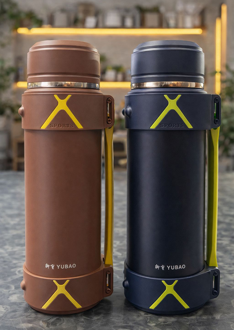 2500 ml Çift Katmanlı Vakumlu Paslanmaz Çelik Termos