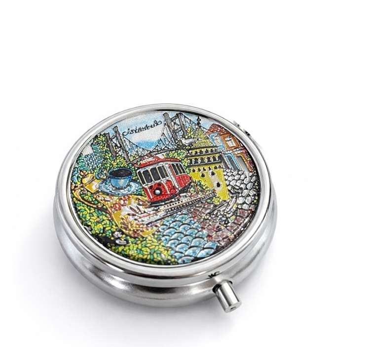 İstanbul Temalı İlaç Kutusu - Model 15