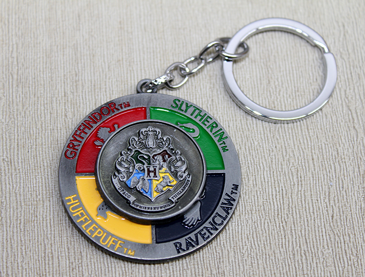 Metal Dönen Harry Potter Anahtarlık