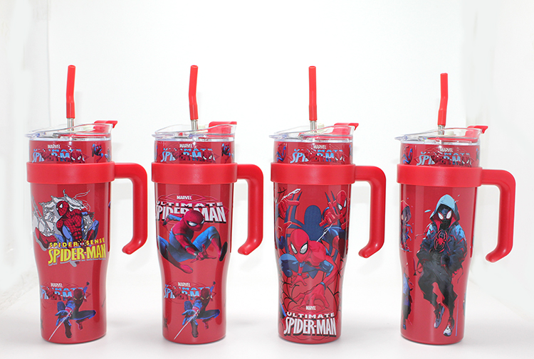 Spiderman Pipetli Termos Suluk